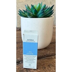 NIB AVEDA Dry Remedy Daily Moisturizing Oil Treatment Hair Natural Women 1 fl oz